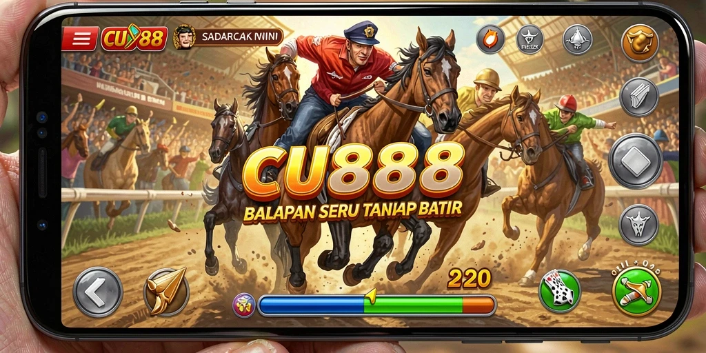 Menampilkan gameplay Racing yang seru dan mendebarkan di CU888.