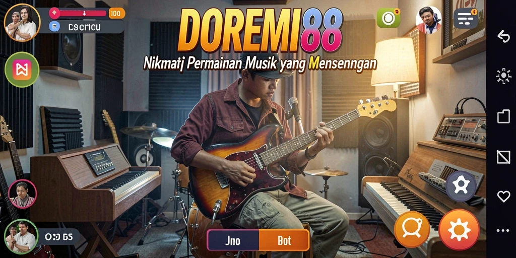 Tampilan menarik dari gameplay DOREMI88 yang menyenangkan.