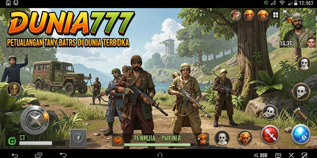 Tampilan gameplay DUNIA777 yang menakjubkan dengan dunia terbuka.