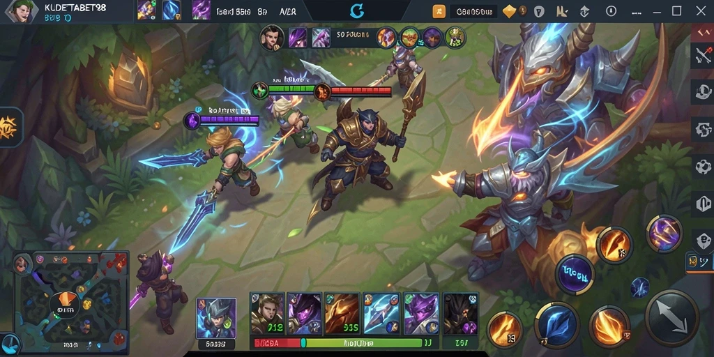 Tampilan gameplay KUDETABET98 yang menegangkan dan seru.