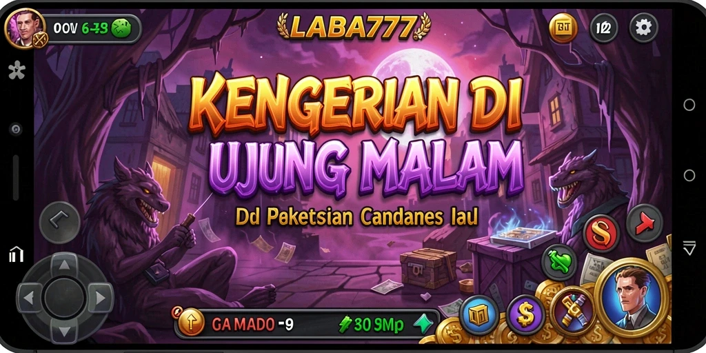 Tampilan menyeramkan dari gameplay LABA777 yang penuh ketegangan.