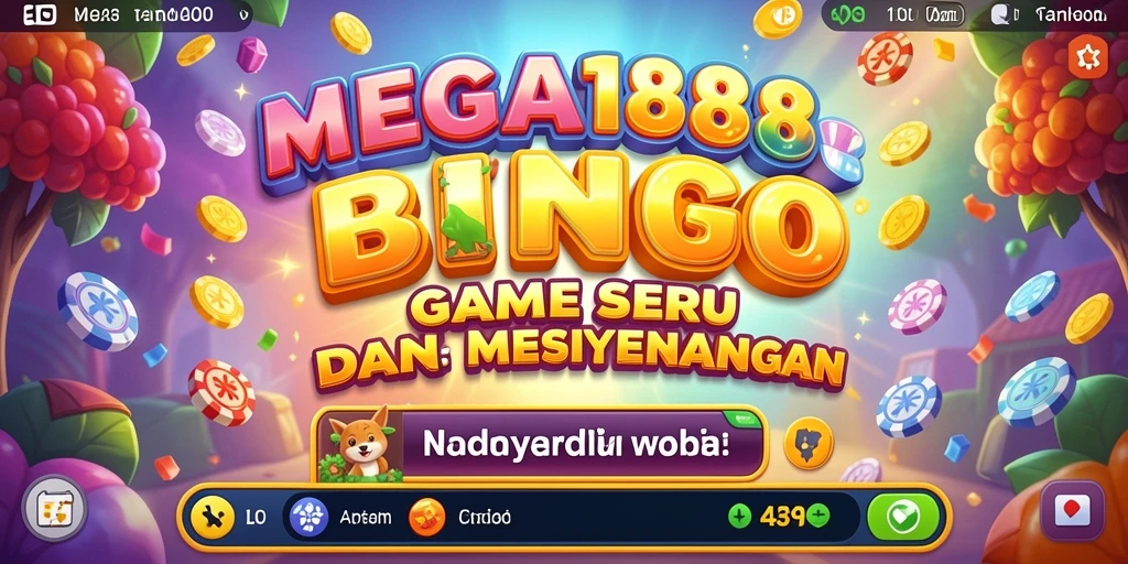 Gameplay seru MEGA188 dengan angka Bingo yang mengasyikkan.