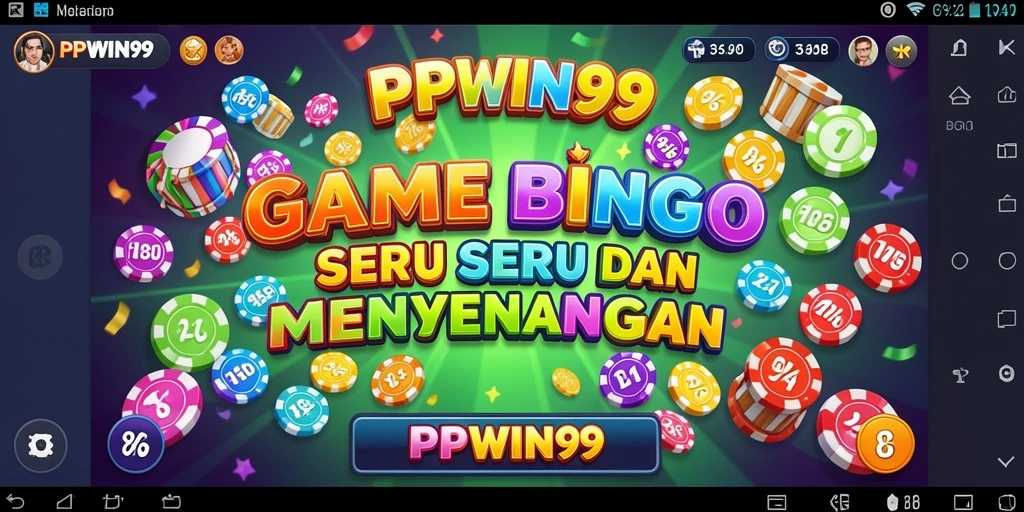 Tampilan gameplay seru dan menarik dari PPWIN99 Bingo.