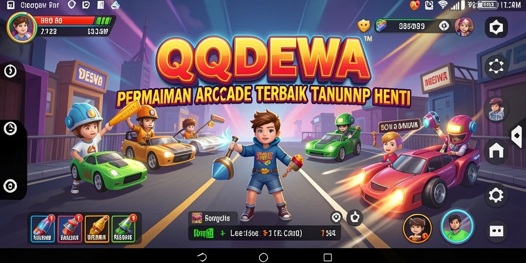 Screenshot gameplay <strong>QQDEWA</strong> menampilkan aksi seru dalam permainan Arcade.