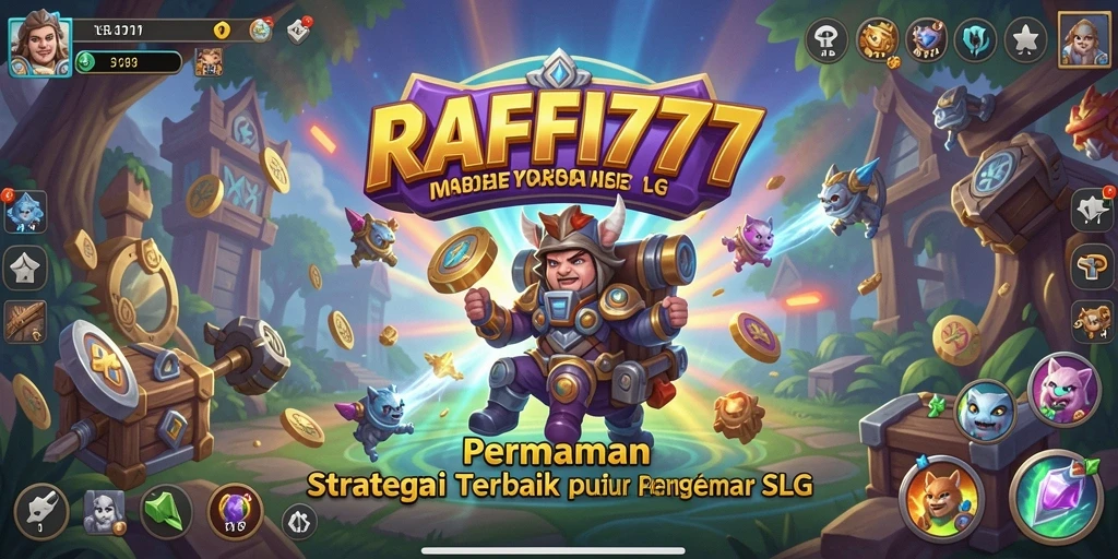 Screenshot gameplay RAFFI777 menampilkan pertempuran yang mendebarkan.