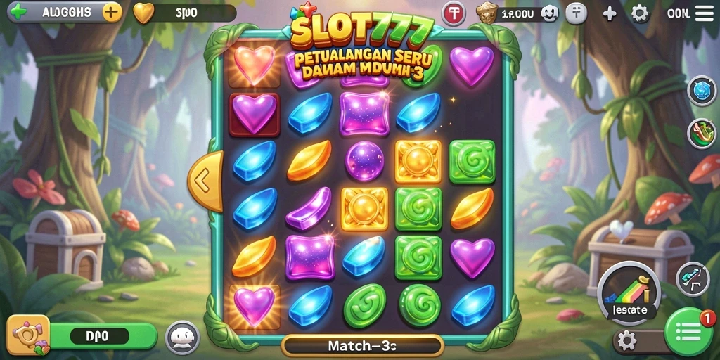 Gameplay menarik SLOT777 dengan grafis cerah dan tantangan seru.