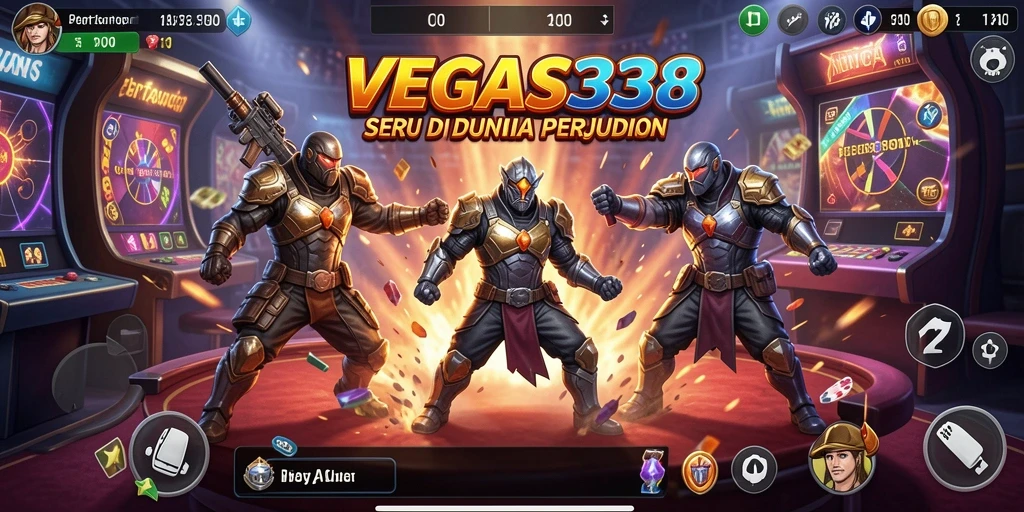 Gameplay seru dengan pertarungan intens di VEGAS338.