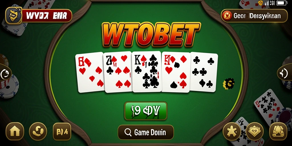 Screenshot gameplay WTOBET yang menampilkan keseruan permainan Domino.